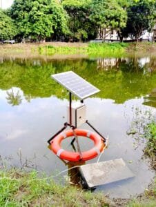 Smart Water Monitoring System Bangladesh – Fish Farm Installation